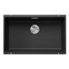 Blanco SUBLINE 700-U 1 Bowl Undermount Silgranit Kitchen Sink With Manual InFino Waste - Anthracite - 523442 1 Blanco SUBLINE 700-U 1 Bowl Undermount Silgranit Kitchen Sink With Manual InFino Waste - Anthracite - 523442 -Best Kitchen Items blanco subline 523442