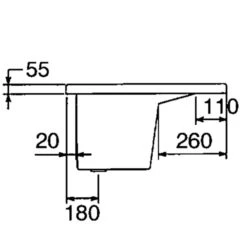 Thomas Denby Large Ceramic Laundry Sink - White - CLL -Best Kitchen Items c l cll 3