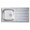 Prima 1 Bowl Stainless Steel Kitchen Sink - CPR024 -Best Kitchen Items c p cpr024