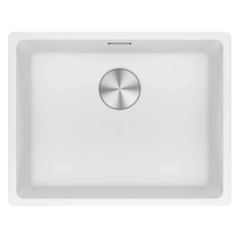 Franke Maris 1 Bowl Undermount Fragranite Kitchen Sink MRG 110-52 - Polar White - 125.0688.505 3 Franke Maris 1 Bowl Undermount Fragranite Kitchen Sink MRG 110-52 - Polar White - 125.0688.505