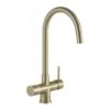Franke Minerva Helix 4-in-1 Electronic Kitchen Tap - Champagne Gold - 119.0625.397 -Best Kitchen Items franke minerva 1190625397