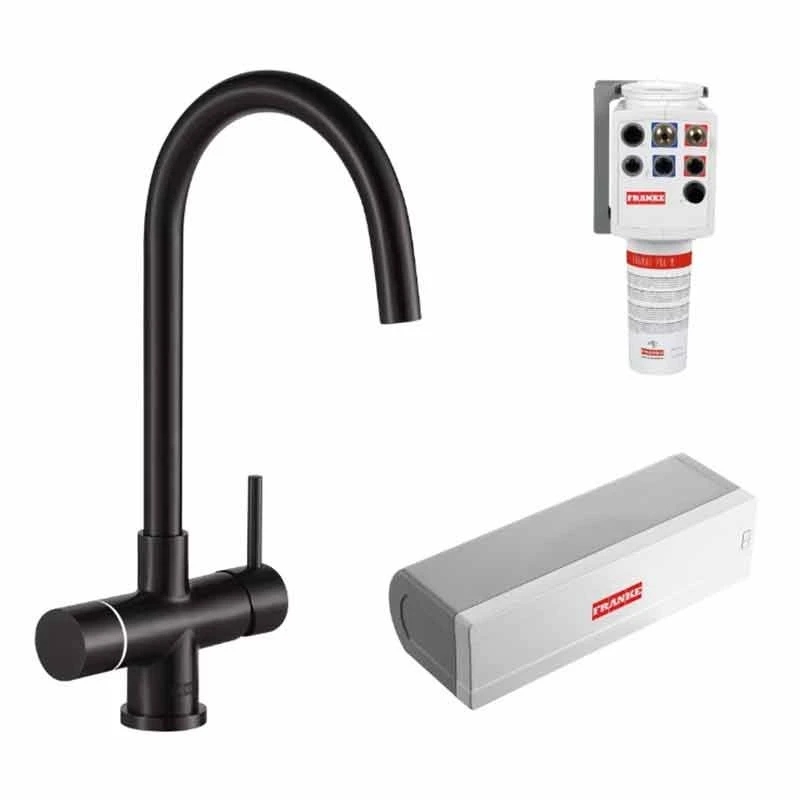 Franke Minerva Helix 4-in-1 Electronic Kitchen Tap - Industrial Black - 119.0625.400 4 Franke Minerva Helix 4-in-1 Electronic Kitchen Tap - Industrial Black - 119.0625.400 - Image 2