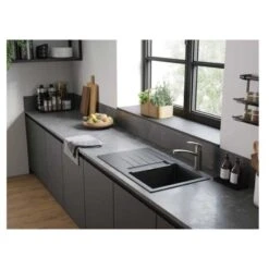 Hansgrohe Focus M41 Single Lever Kitchen Mixer Tap 200 With Shut-Off Valve - Chrome - 31803000 -Best Kitchen Items h a hansgrohe 31803000 lifestyle