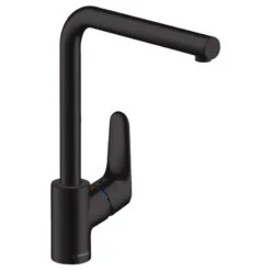 Hansgrohe Focus M41 Single Lever Kitchen Mixer Tap 280 Single Spray Mode - Matt Black - 31817670