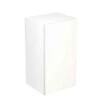 Kitchen Kit Slab 400mm Wall Cabinet - Super Gloss - White - Flatpacked - FKKF0012