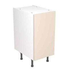 Kitchen Kit Slab 400mm Base Cabinet - Super Gloss - Cashmere - Flatpacked - FKKF0102