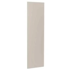 Kitchen Kit Slab 2400mm Larder Cabinet End Panel - Super Gloss - Light Grey - Flatpacked - FKKF0230