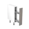 Kitchen Kit Shaker 150mm Pull Out Base Cabinet - Ultra Matt - Dust Grey - Flatpacked - FKKH0851 1 Kitchen Kit Shaker 150mm Pull Out Base Cabinet - Ultra Matt - Dust Grey - Flatpacked - FKKH0851 -Best Kitchen Items k i kitchen kit fkkh0851