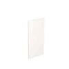 Kitchen Kit J-Pull 800mm Wall Cabinet End Panel Only - Ultra Matt - White - FKKJ0544 -Best Kitchen Items k i kitchen kit fkkj0544