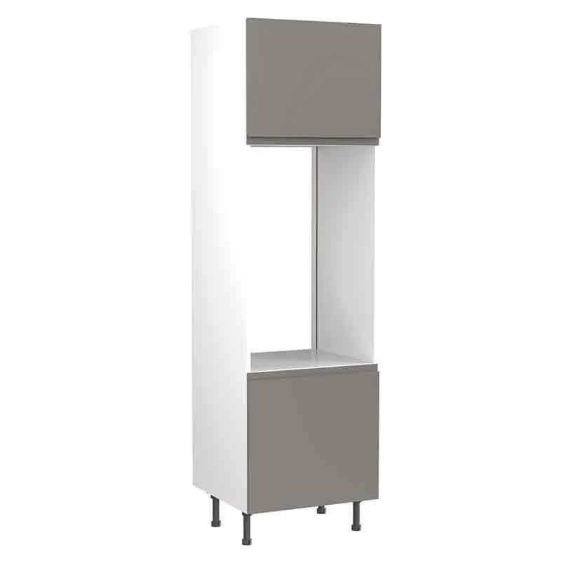 Kitchen Kit J-Pull 600mm Tall Double Oven Housing - Ultra Matt - Dust Grey - Flatpacked - FKKJ0821 3 Kitchen Kit J-Pull 600mm Tall Double Oven Housing - Ultra Matt - Dust Grey - Flatpacked - FKKJ0821
