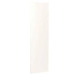Kitchen Kit Value Slab 2400mm Larder Cabinet End Panel - Standard Matt - White - Flatpacked - FKKM1030