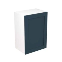 Kitchen Kit Rigid Shaker 500mm Wall Cabinet - Ultra Matt - Indigo Blue - Pre-Assembled - RKKH1313