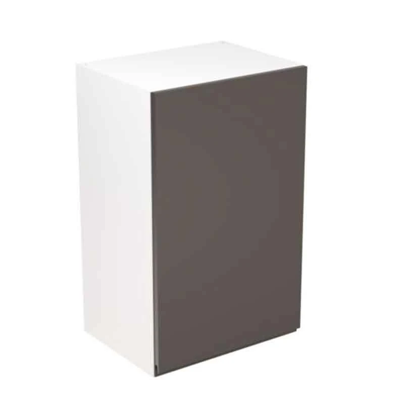 Kitchen Kit Rigid J-Pull 450mm Wall Cabinet - Super Gloss - Graphite - Pre-Assembled - RKKJ0440 3 Kitchen Kit Rigid J-Pull 450mm Wall Cabinet - Super Gloss - Graphite - Pre-Assembled - RKKJ0440