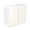 Kitchen Kit Rigid J-Pull 800mm Wall Cabinet - Ultra Matt - White - Pre-Assembled - RKKJ0538 -Best Kitchen Items k i kitchen kit rkkj0538