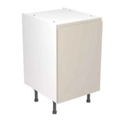 Kitchen Kit Rigid J-Pull 500mm Base Cabinet - Ultra Matt - Light Grey - Pre-Assembled - RKKJ0703