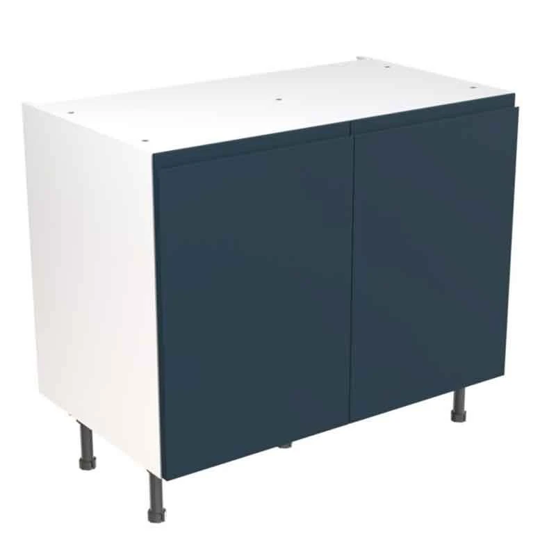 Kitchen Kit Rigid J-Pull 1000mm Base Cabinet - Ultra Matt - Indigo Blue - Pre-Assembled - RKKJ1308 3 Kitchen Kit Rigid J-Pull 1000mm Base Cabinet - Ultra Matt - Indigo Blue - Pre-Assembled - RKKJ1308