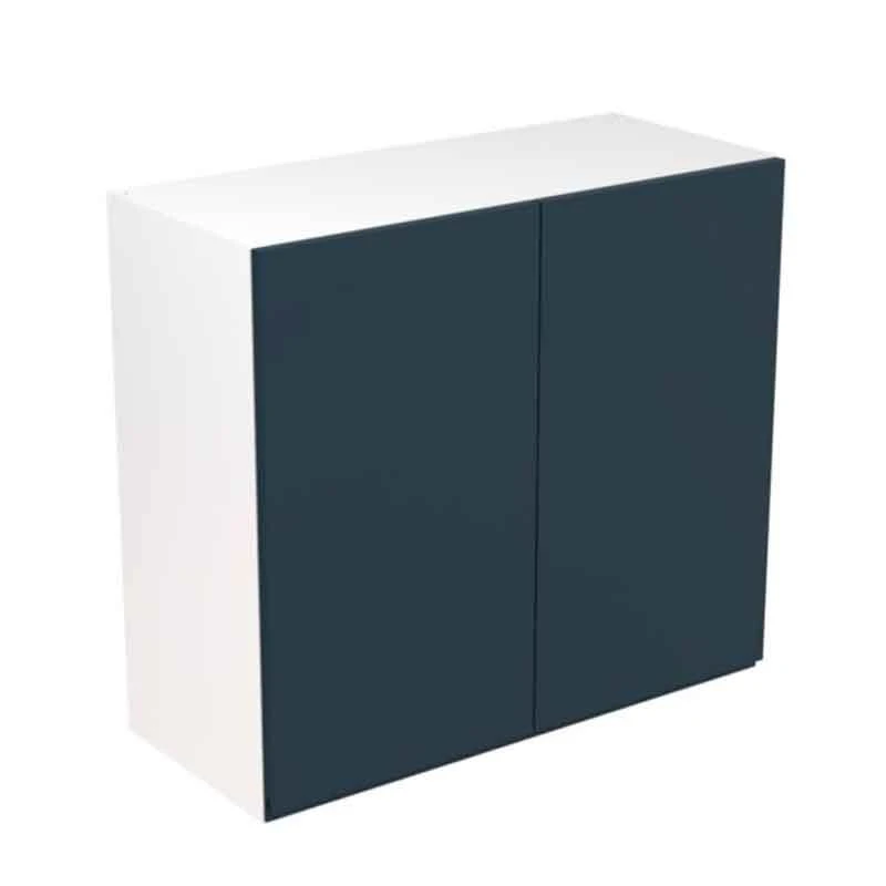 Kitchen Kit Rigid J-Pull 800mm Wall Cabinet - Ultra Matt - Indigo Blue - Pre-Assembled - RKKJ1338 3 Kitchen Kit Rigid J-Pull 800mm Wall Cabinet - Ultra Matt - Indigo Blue - Pre-Assembled - RKKJ1338