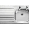 Leisure Lexin 1.0 Bowl Kitchen Sink Left Hand Drainer - Stainless Steel LE95L/ -Best Kitchen Items le95l
