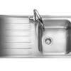 Rangemaster Manhattan 1 Bowl Stainless Steel Kitchen Sink - MN10101L/