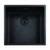 Reginox New York 1 Bowl Integrated Sink - Jet Black - NEW YORK 40X40 JB 1 Reginox New York 1 Bowl Integrated Sink - Jet Black - NEW YORK 40X40 JB -Best Kitchen Items n e newyork40x40jb