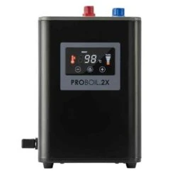 Rangemaster GEO Intense 4 In 1 Tap And Boiler - Brushed Brass - GEO4TIDBB/ -Best Kitchen Items r a rangemaster geo4tidbb close up boiler