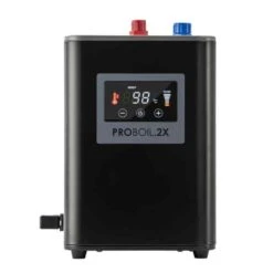 Rangemaster GEO Intense 4 In 1 Tap And Boiler - Matt Black - GEO4TIDMB/ -Best Kitchen Items r a rangemaster geo4tidmb close up boiler