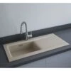 RAK Ceramics Dream 2 Slim Single Bowl Kitchen Sink - Matt Cappuccino - OC201NTSL514A 2 RAK Ceramics Dream 2 Slim Single Bowl Kitchen Sink - Matt Cappuccino - OC201NTSL514A -Best Kitchen Items rak oc201ntsl514a 1