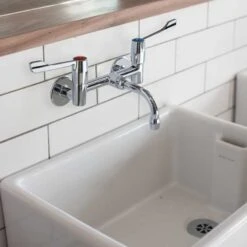 Ideal Standard Belfast Heavy Duty Kitchen Sink With Overflow - White - S580001 -Best Kitchen Items s 5 s580001 2