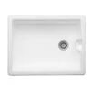 Thomas Denby 1 Bowl Ceramic Mini Belfast Kitchen Sink - White - TBE460 -Best Kitchen Items t b tbe460