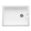 Thomas Denby 1 Bowl Ceramic Belfast Kitchen Sink - White - TBE600 -Best Kitchen Items t b tbe600