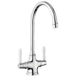 Rangemaster Belfast Dual Lever Monobloc Kitchen Tap - Chrome - TBM1CM/