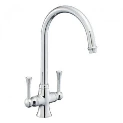 Rangemaster Estuary Dual Lever Monobloc Kitchen Tap - Chrome - TES1CM/
