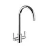 Rangemaster Aquatrend 1 Dual Lever Monobloc Kitchen Tap - Brushed Chrome - TRE1BF/ 2 Rangemaster Aquatrend 1 Dual Lever Monobloc Kitchen Tap - Brushed Chrome - TRE1BF/ -Best Kitchen Items tre1bf