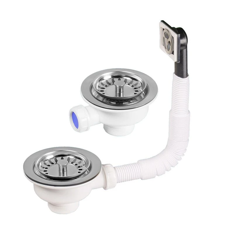 Leisure Basket Strainer Waste Kit For 1.5 Bowl Kitchen Sinks - WKIT23/ 3 Leisure Basket Strainer Waste Kit For 1.5 Bowl Kitchen Sinks - WKIT23/