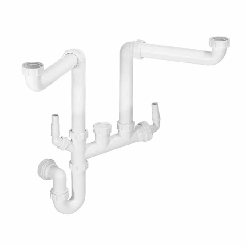 Leisure 1.5 Bowl Space Saver Plumbing Kit - WKIT27/ 3 Leisure 1.5 Bowl Space Saver Plumbing Kit - WKIT27/