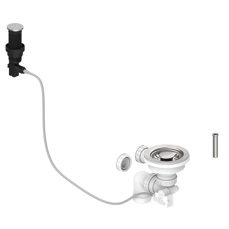 Thomas Denby Presto Automatic Waste Kit (Harmony XW) - Stainless Steel - WP12SS 3 Thomas Denby Presto Automatic Waste Kit (Harmony XW) - Stainless Steel - WP12SS